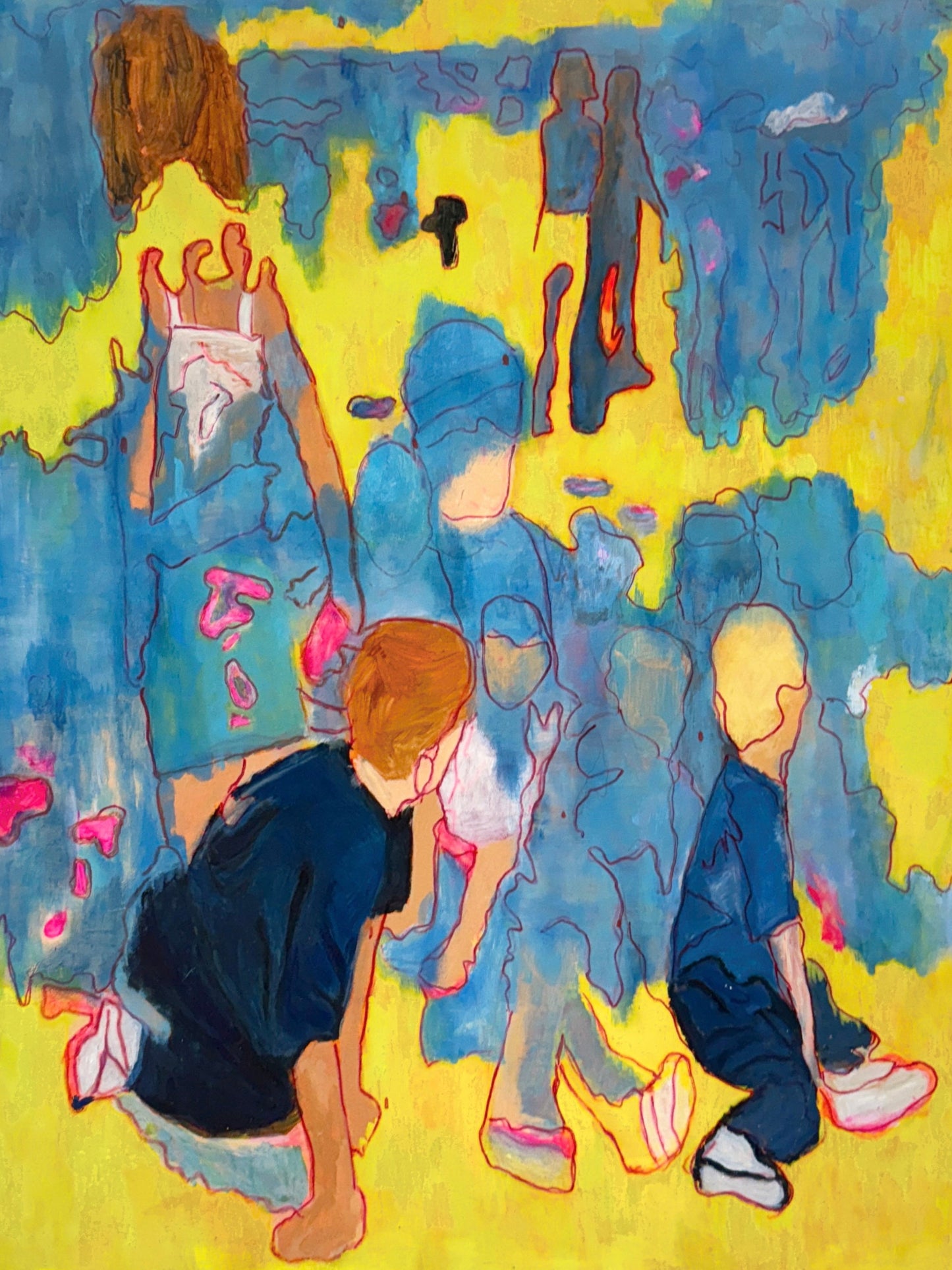 ‘somewhere, i am waiting” print