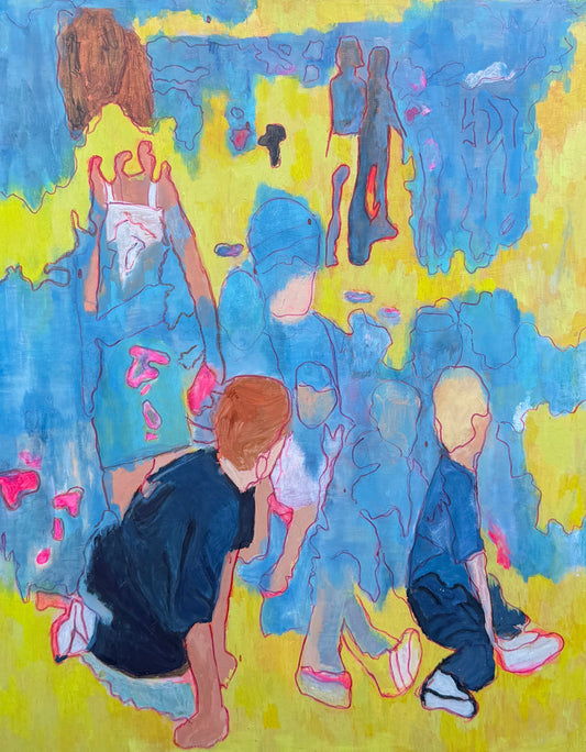 ‘somewhere, i am waiting” print