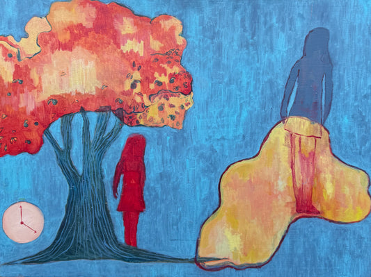 ‘i wish i could glimpse my future, like i can my past’ print